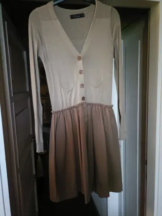 Abito cammello firmato Twin-Set