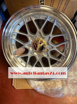 Llanta nueva bbs haxer con garganta 18x10