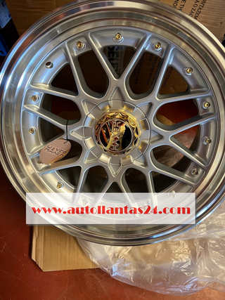 Llanta nueva bbs haxer con garganta 18x10