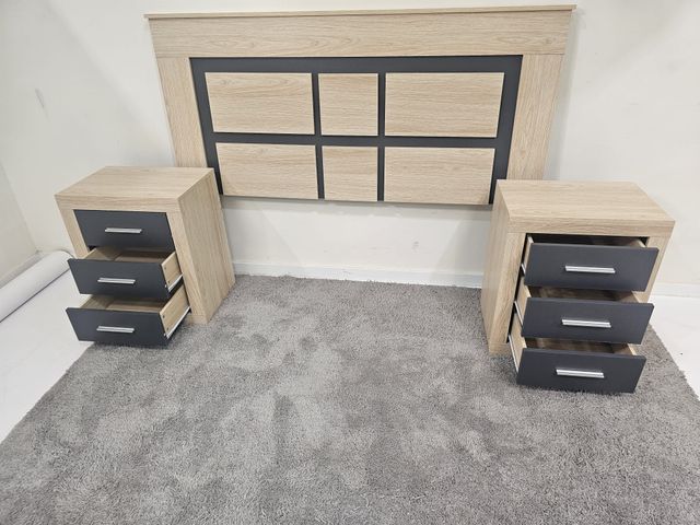 Pack Cabecero + 2 Mesitas