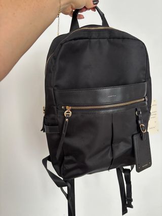 Mochila Parfois Negra Oficina/Viaje