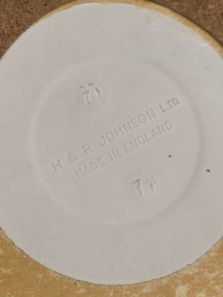 Set 3 Piatti Ceramica Inglese Vintage