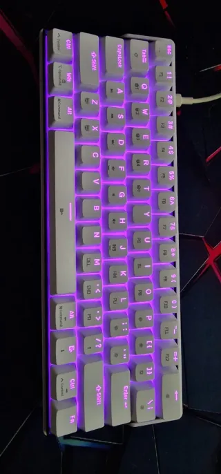 Teclado Gaming RGB KEMOVE K61SE Switch Azul