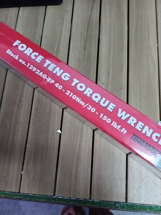 Tengtools - Llave dinamométrica 1/2" 40-210 Nm
