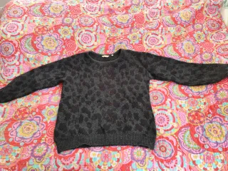 Jersey leopardo con brillos