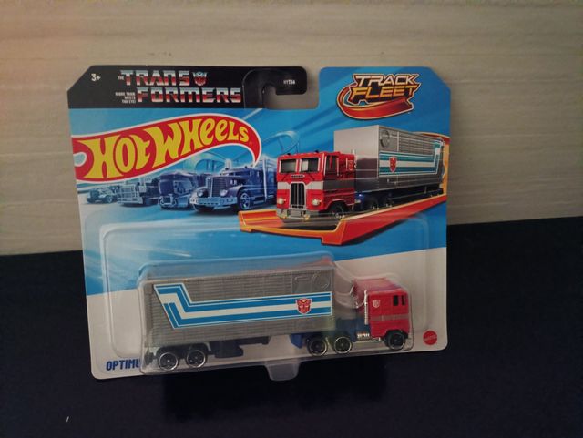 Hot Wheels Camión Optimus Prime Transformers