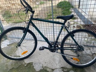 Bicicleta Montaña Verde Oscuro