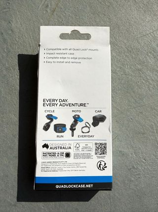 Funda Quad Lock iPhone X/XS Negra