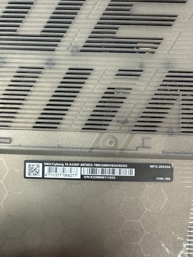MSI Cyborg 15 A12VF-207XES - Ordenador#111633