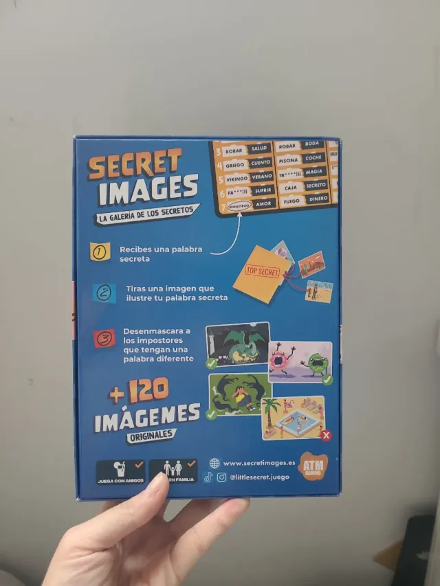 Juego de mesa Secret Images