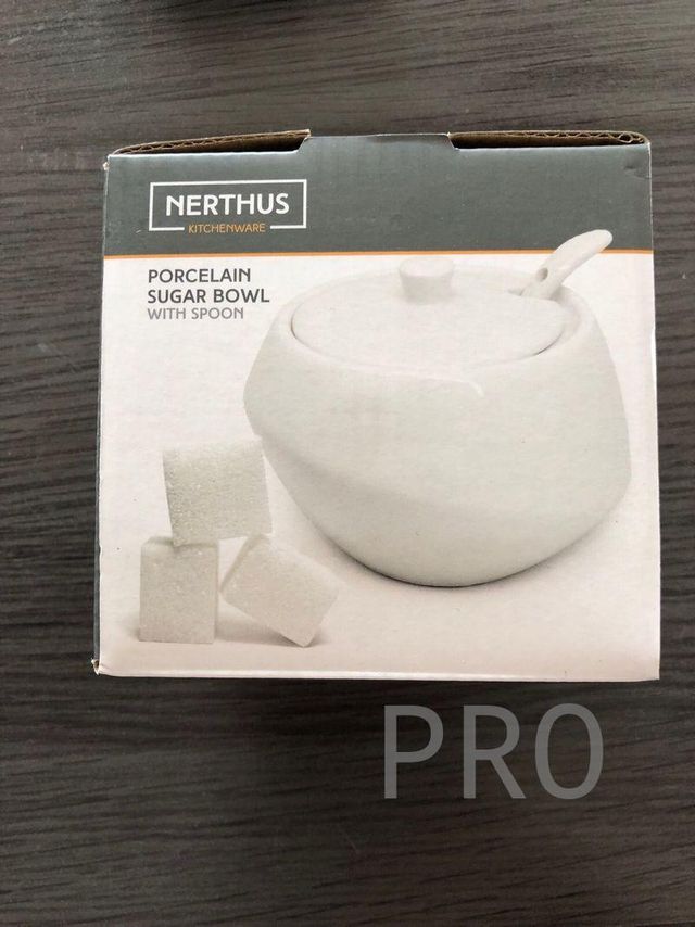 NERTHUS Azucarero de Porcelana