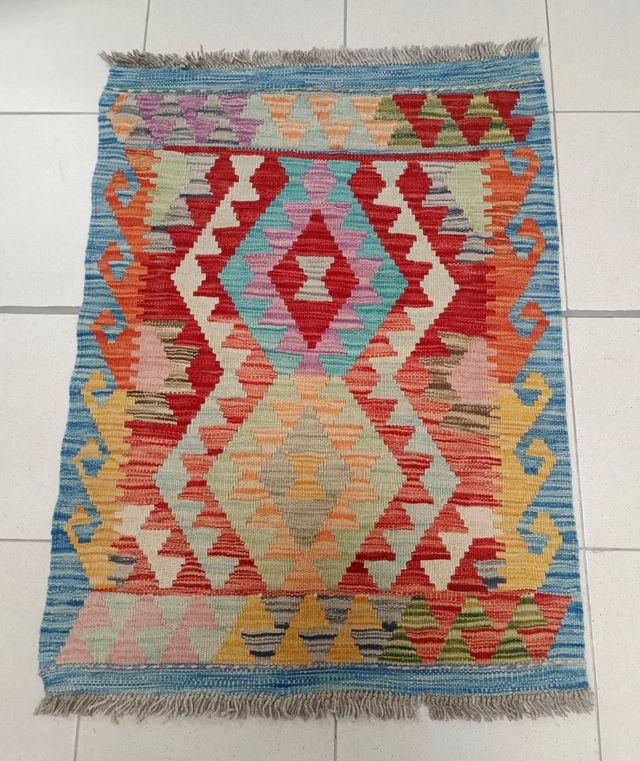 Tappeto Kilim afgano 85x65 cm lana