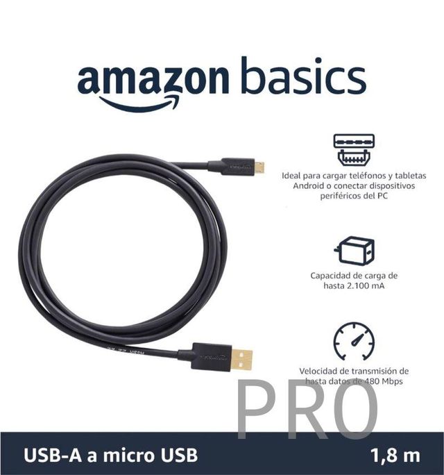 Cable de tipo USB- Amazon Basics
