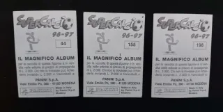 Panini Supercalcio 1996/1997 - Carte Calcio Napoli