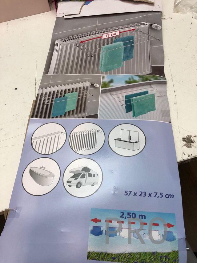 Tendedero para radiadores Wenko