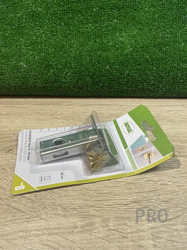 Picaporte de Acero Latonado Amig