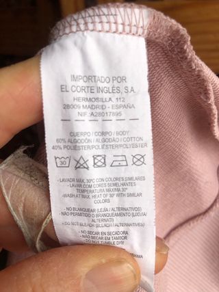 Sudadera rosa palo Easy Wear S