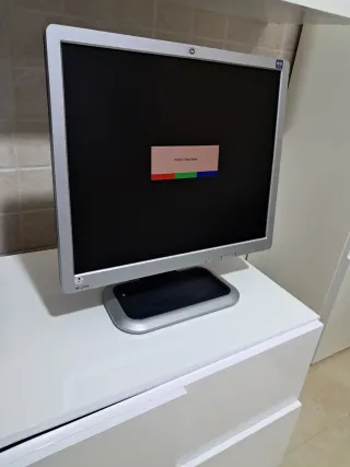 Monitor HP Argento/Nero