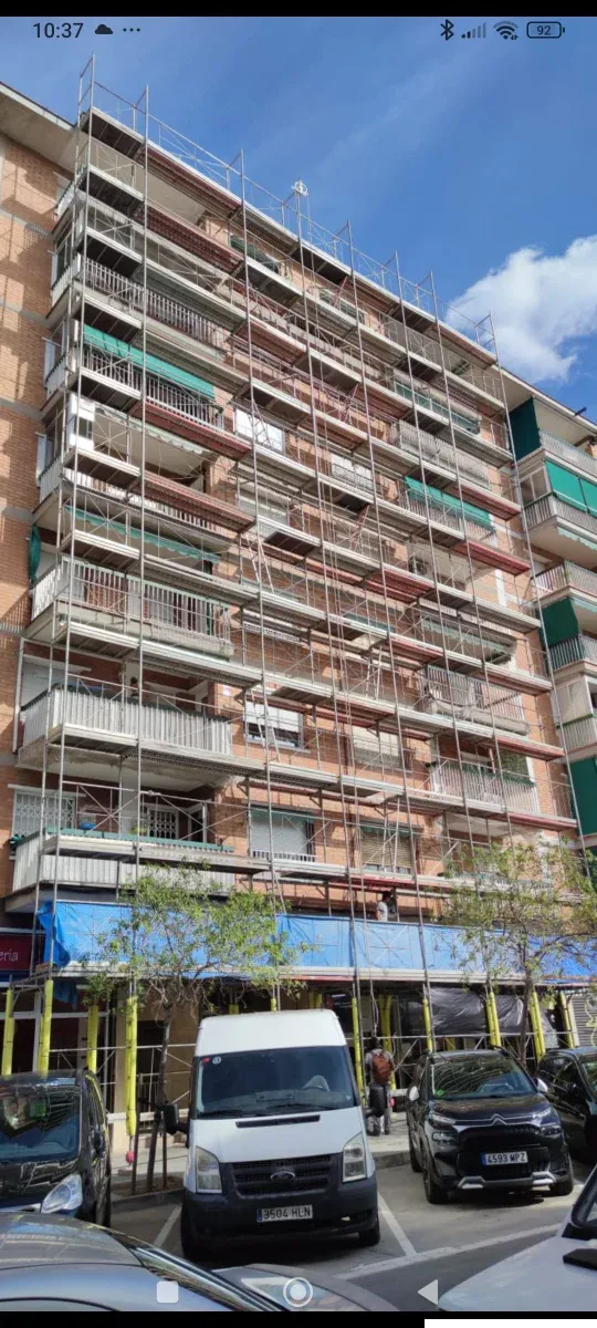 Andamio obra completo