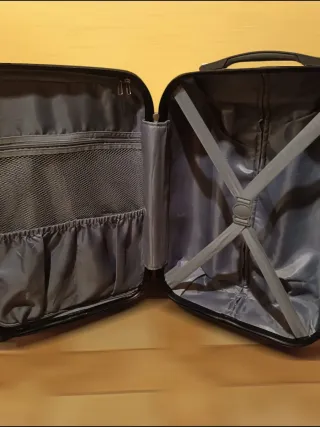 Maleta de viaje Kuoni 10 kg dorada