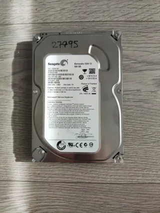 Disco Duro Seagate Barracuda 500GB 3.5