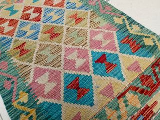 Tappeto Kilim afgano 95x60 cm
