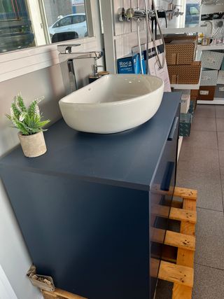 Mueble Baño Base Roca Azul