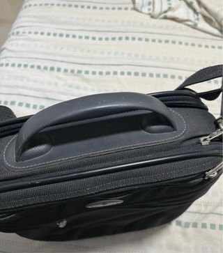 Bolso bandolera Samsonite negro unisex