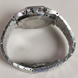Seiko Mod Royal Oak "Cronógrafo blanco"