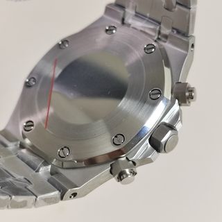 Seiko Mod Royal Oak "Cronógrafo blanco"