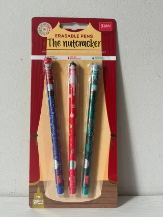 Bolígrafos Borrables Legami The Nutcracker Navidad
