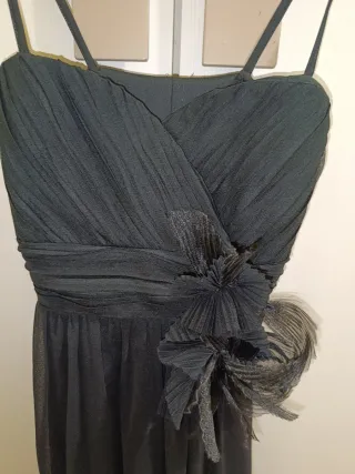 Vestido fiesta negro