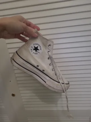 Converse All Star Blancas Talla 37