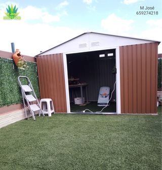 Cesped artificial reciclado