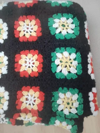 Calda coperta fatta a mano letto singolo