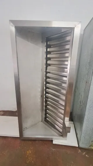 Campana extractora industrial acero inoxidable