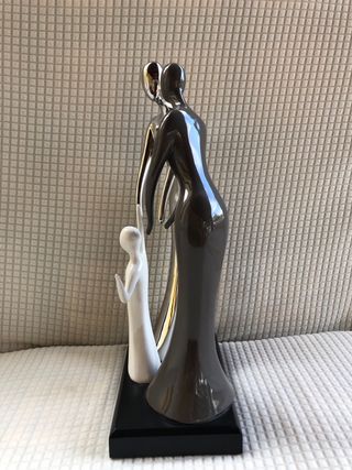 Soprammobile famiglia moderna ceramica metallo