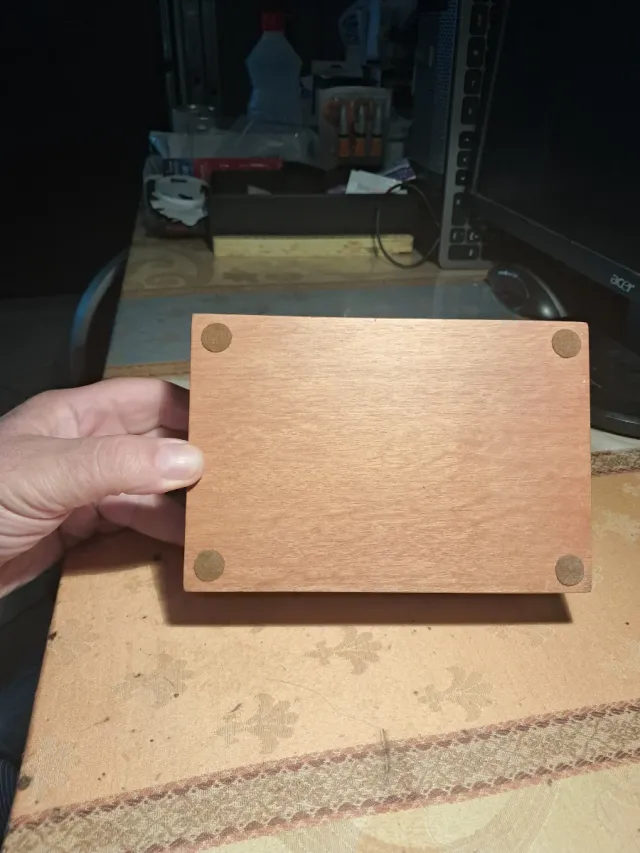 Scatola porta orologio Citizen in legno