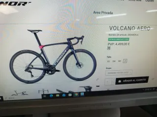 Bicicleta Conor Volcano Carbono