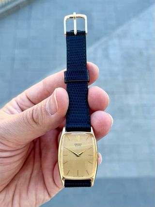 Reloj Seiko Tank Vintage Gold NOS *1984*