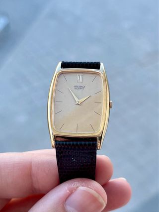 Reloj Seiko Tank Vintage Gold NOS *1984*