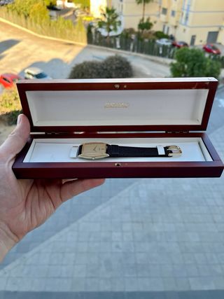 Reloj Seiko Tank Vintage Gold NOS *1984*