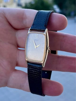 Reloj Seiko Tank Vintage Gold NOS *1984*