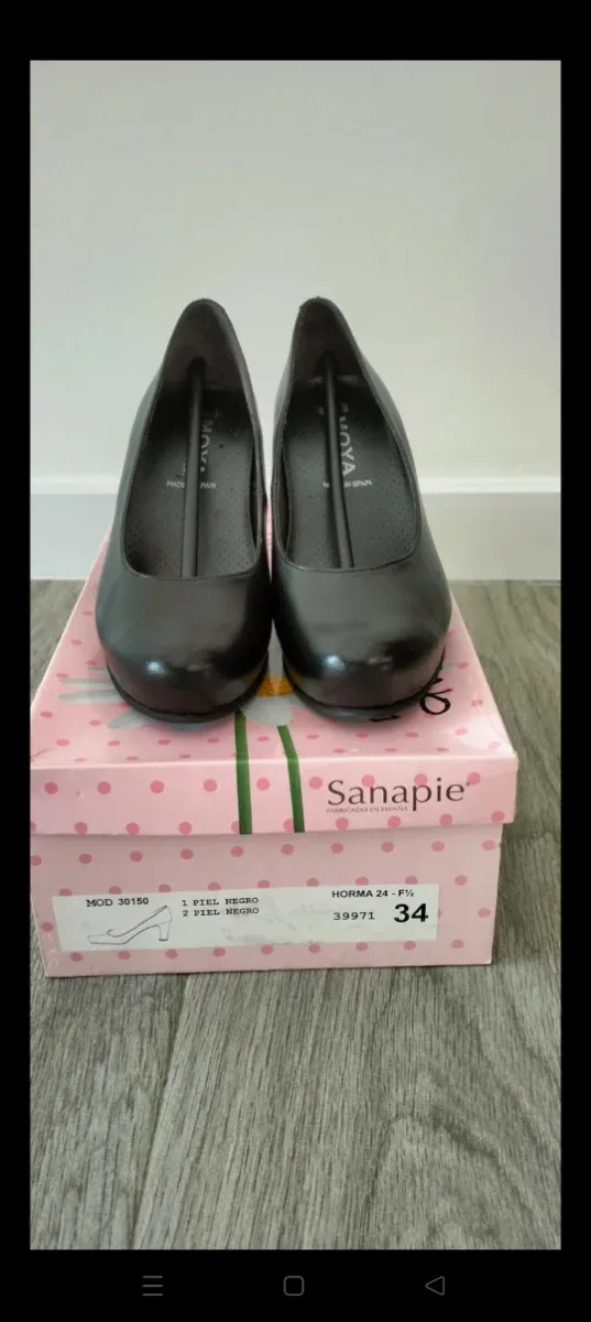 Zapatos de salón negros n°34