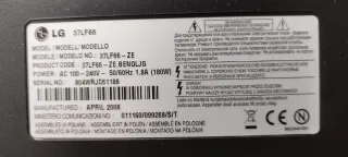 Televisión LG 37 Negra