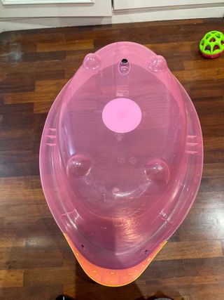 Bañera para bebé con diseño de pato