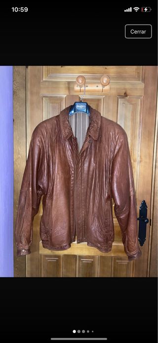 Chaqueta de cuero