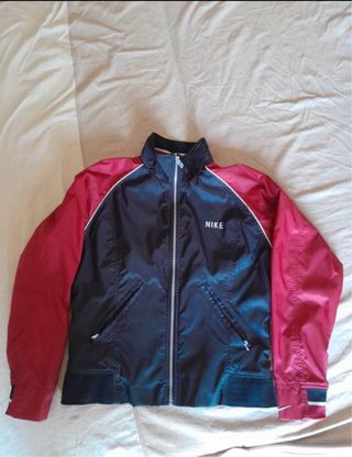 Chaqueta Nike Azul y Roja