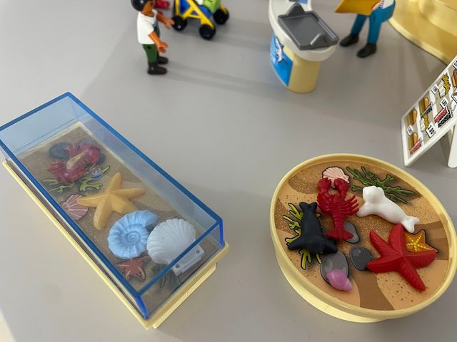 Acquario Playmobil con figure