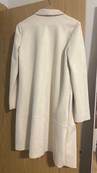 Abrigo Antelina Zara Beige Talla S